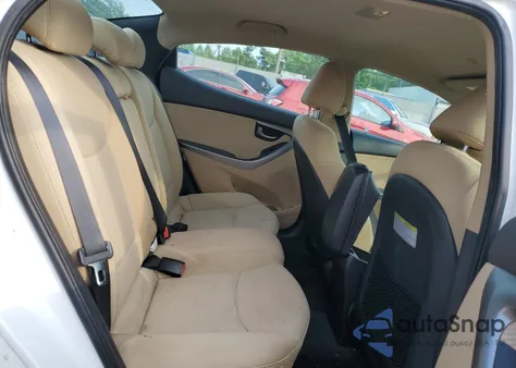 2013 Hyundai Elantra Gls из США, поврежденный, VIN 5NPDH4AE2DH257052